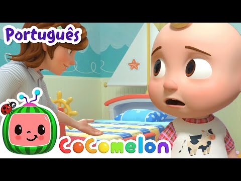 A cama nova do JJ 😲🛏️| Little Angel e CoComelon - As Músicas da Turminha