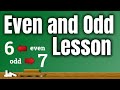 Identifying Even and Odd Numbers