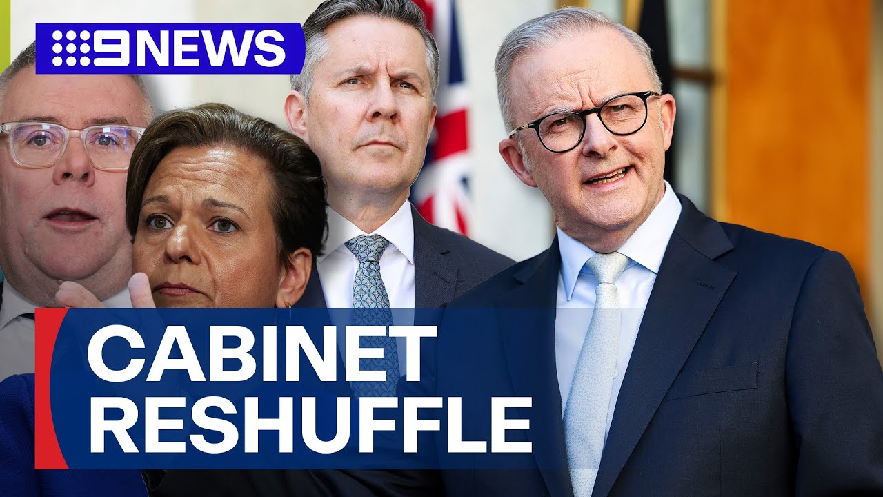 PM unveils fresh faces in major cabinet reshuffle | 9 News Australia