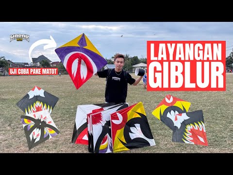 REVIEW LAYANGAN GIBLUR!!! Tenaganya Segede Layangannya!!!!