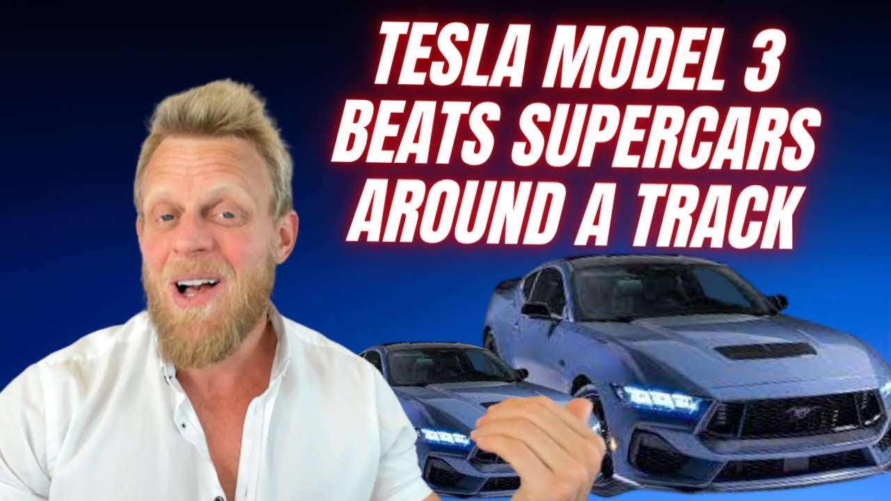 When a Tesla Model 3 beat the BMW M3, Audi R8 & Porsche GT3 RS