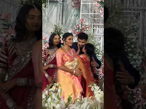 Y.S Sharmila & Brother Anil Son Raja Reddy Priya Reception #yssharmila #ysvijayamma #brotheranil