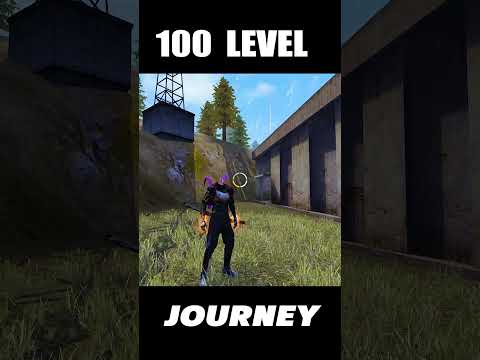 Free Fire 0 To Hero 100 Level Journey 🍷🗿 #shorts #shortsfeed #freefire