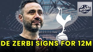 HERE WE GO..... AGAIN!! DE ZERBI SIGNS FOR SPURS #tottenhamhotspur #thfc 