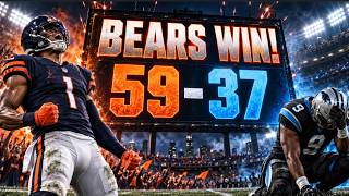 Victory Monday: Chicago Bears stomp the Carolina Panthers 59-37