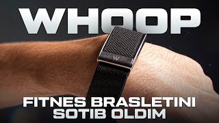 Whoop fitnes brasleti - nima bu o'zi? | obzor O'zbek tilida