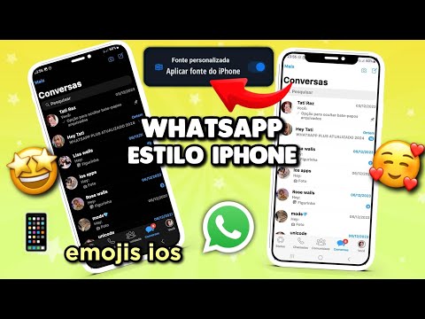 SAIU! WHATSAPP IGUAL IPHONE iOS 18 NO ANDROID 2025 🥳 Funcionando 😄 Nova Atualização watusiRGiOS