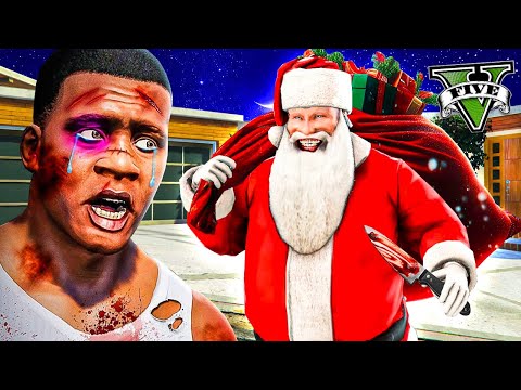 Nunca Invoques a SANTA CLAUS en NAVIDAD 😨 en GTA 5!