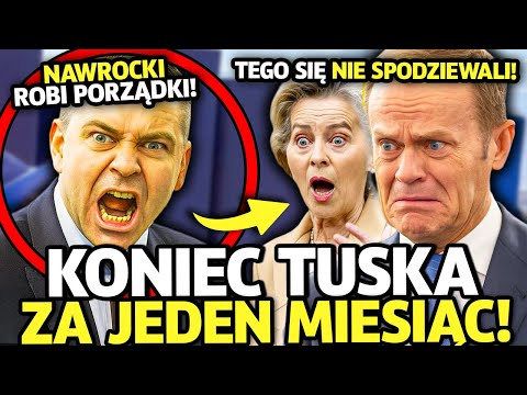 RZĄD TUSKA UPADNIE ZA MIESIĄC? EKIPA NAWROCKIEGO MA PLAN NA OBALENIE PREMIERA!