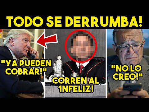 PESADILLA TOTAL! CORREN A JUEZ CARNAL, SALINAS SALE A LLORAR. EU SE LA COBRA, CLAUDIA CUMPLE. HOY