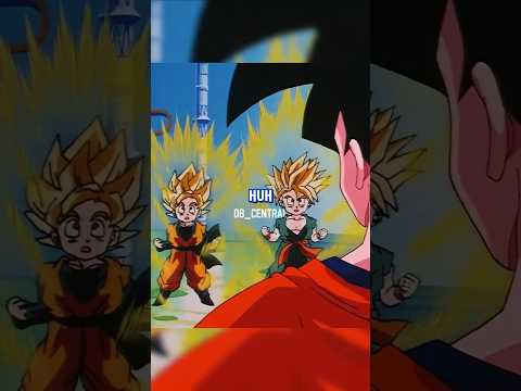 Goku Finds Out Trunks Is Stronger Than Goten #shorts