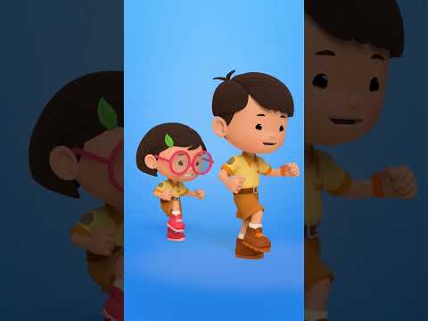 I Like to Move It Move It! ๐บ๐ชฉ | Leo Si Penjaga Alam | #shorts #animals #fun #dance