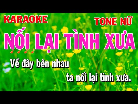 Nối Lại Tình Xưa Tone Nữ ( Bm ) Karaoke Nhạc Sống | Công Minh Organ