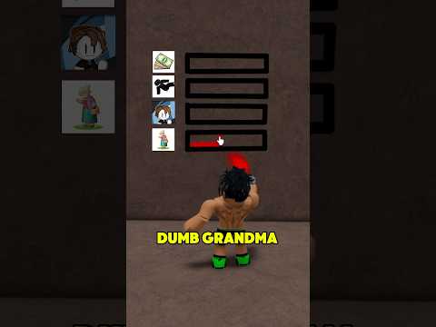 Slender HATES His Grandma.. 👵💔 #roblox #robloxshorts