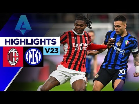 AC MILAN vs INTER MILAN | Căng thẳng derby, người hùng phút cuối | Serie A 24/25