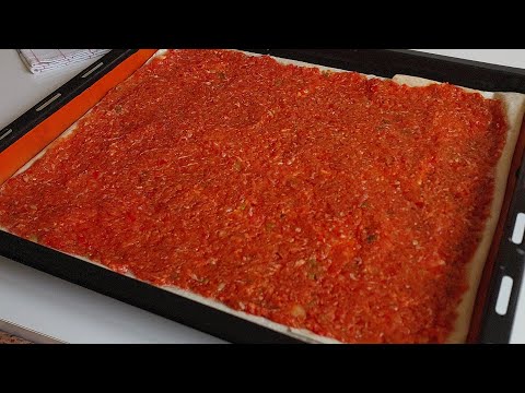 HAMURSUZ EN HIZLI LAHMACUN TARİFİ EVDE PRATİK LAHMACUN TARİFİ Hazır yufkadan lahmacun nasıl yapılır