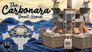 CARBONARA • QUAD Bunker • Anti-Siege • Shield Wall • 4-6 MAN RUST BASE