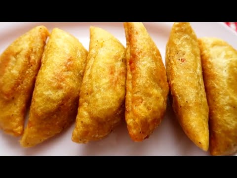 Empanadas de Plátano Verde con Cerdo para compartir en familia.