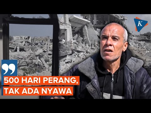 500 Hari Perang Gaza, Warga Sebut Tidak Ada Kehidupan Selama Ini