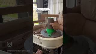 Tapered forms in a snap! #pottery #slab ceramics #wheelthrowing #handbuilding