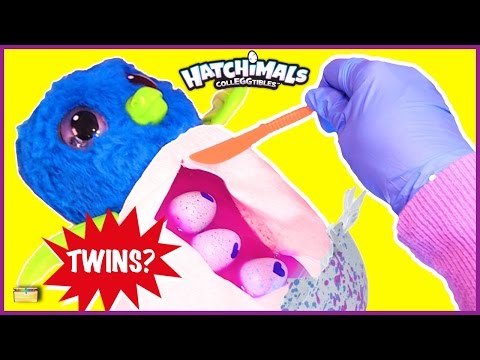 Birth of Twin Hatchimals CollEGGtibles Surprise Eggs Game Hatchimals Toy Opening for Kids
