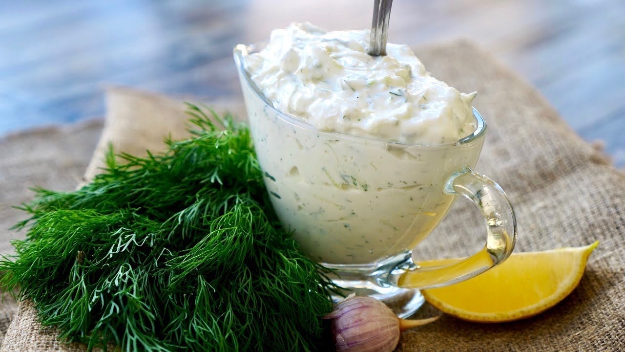 Вкусный соус к мясу и овощам греческий соус дзадзики в домашних условиях