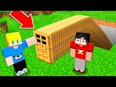 CRIAMOS os MELHORES BUNKERS ENGRAÇADOS no Minecraft!
