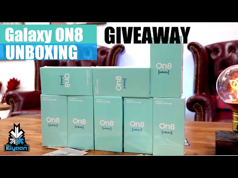 Samsung Galaxy On8 Exclusive Unboxing and Giveaway Before Launch