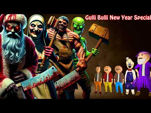 Gulli Bulli New Year Specials || Happy New Year 2025 || Gulli Bulli Horror Stories || Freefire, Jeff