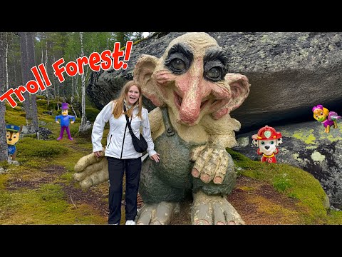 Assistant Explores Troll Forest in Norway for Paw Patrol