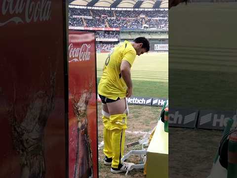 Cricket match में toilet 🚽 . #cricket