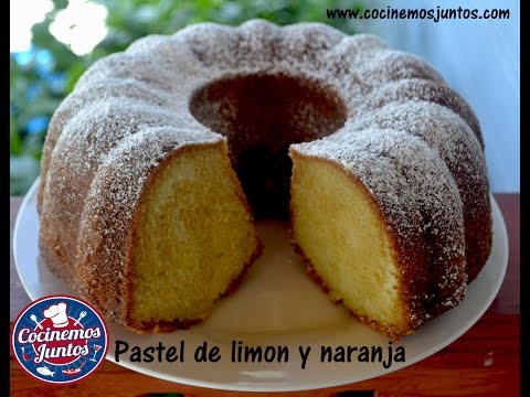 Esponjoso Bizcocho de naranajas