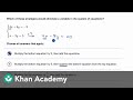 Elimination Strategies in Systems of Equations
