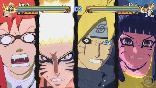 All Uzumaki Clan's Ultimate Jutsus & Transformations (4K 60fps) - Naruto Storm Connections