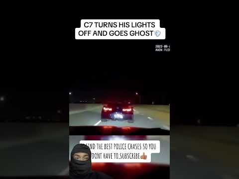 CORVETTE VANISHES ON STATE TROPPER?#carcommunity #policechase #police #cops #corvette #c7corvette