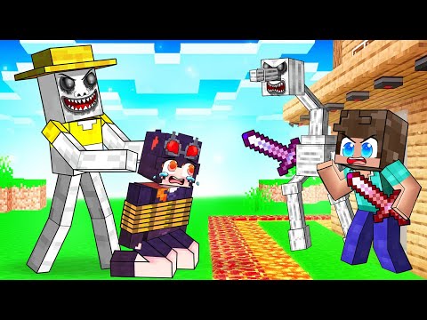 STVE Save Alex from the Zoonomaly monster In Minecraft