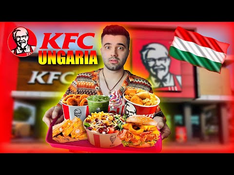 TESTEZ TOT MENIUL KFC din UNGARIA ! ( Bubble Tea, Pumpkin Spice , Poke Bowl ) Merita sau Nu?