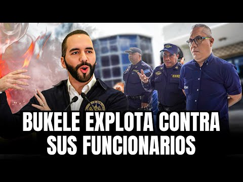 Bukele Explota de Furia contra sus FUNCIONARIOS y los Mete Preso uno a uno!