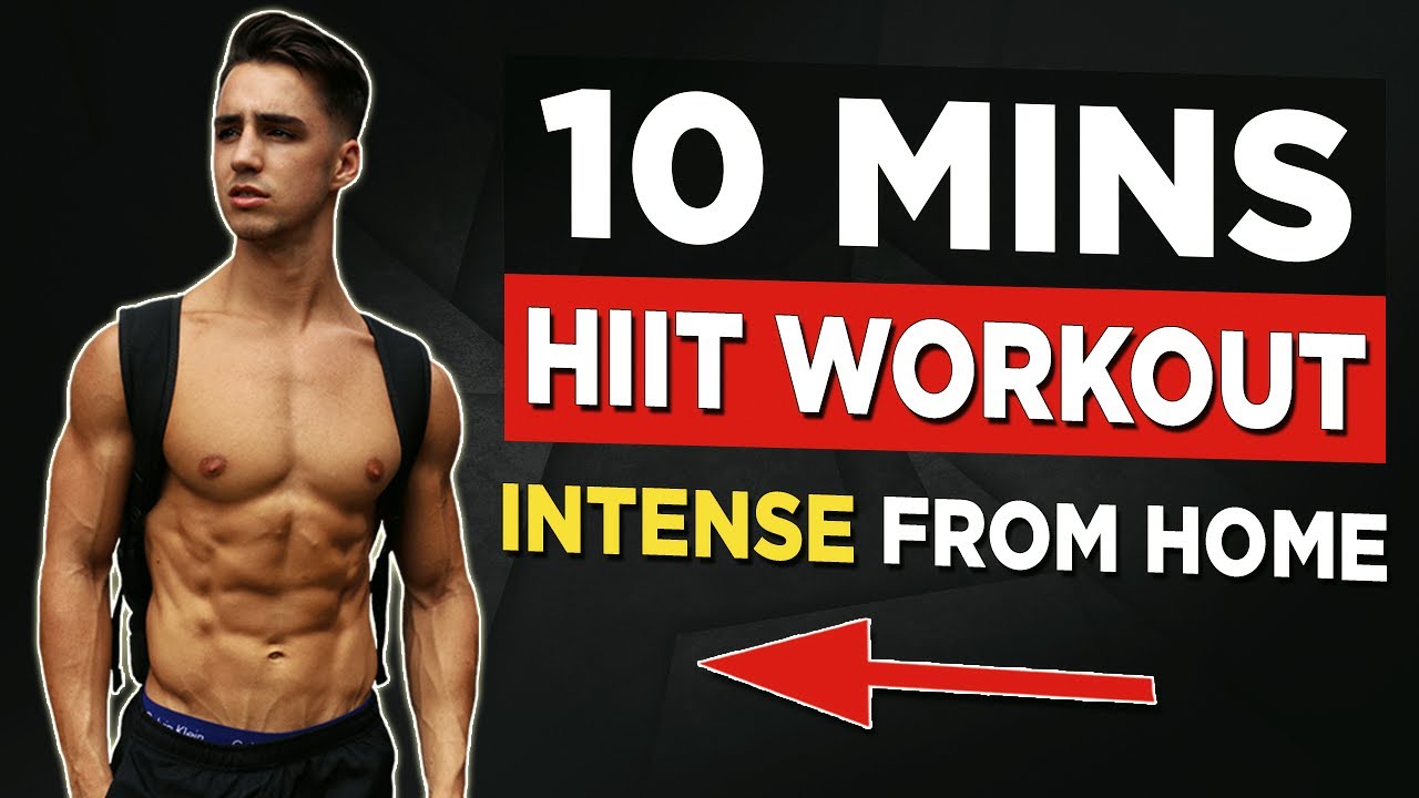 10 min intense hiit workout (burn 200 calories) - Fraser Wilson