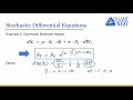 Stochastic Calculus Concepts and Applications