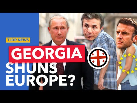 YouTube video thumbnail: Why Georgians Don't Like Their Pro-Russian Government