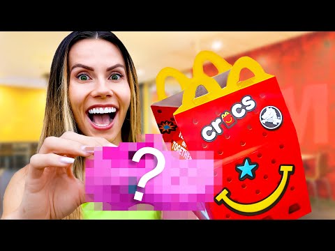 Unboxing The RAREST Happy Meal Toy CROCS !