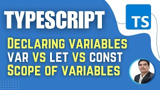TypeScript for Playwright & Cypress | Live Training | TS Variables  var | let | const(Session 2)