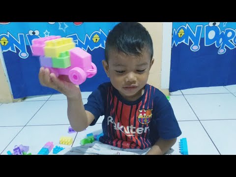 Mainan Mobil Polisi Lego tangkap Pencuri 💙 Zefanya Oyanio