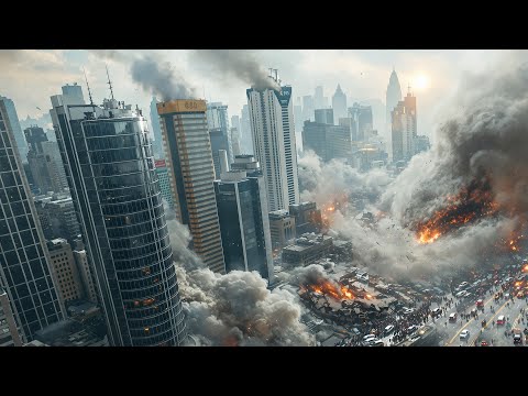 2 minutes ago! The end of the world was caught on camera today! Shocking footage!