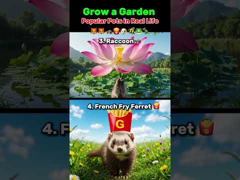 Which one do you like? Leave a comment! Popular pet in real life.  #aivideo #growagarden #kitsune
