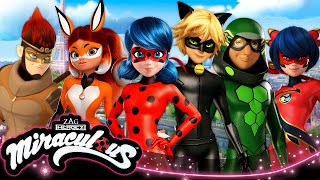 MIRACULOUS | 🐞 HEROES 🐾 | Full Episodes ▶️ [Penalteam - Risk - Strikeback]