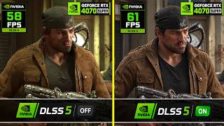Gears of War: E-Day | RTX 4070 Super | All Settings Benchmark And DLSS 5 Test | 1080P - 1440P - 4K