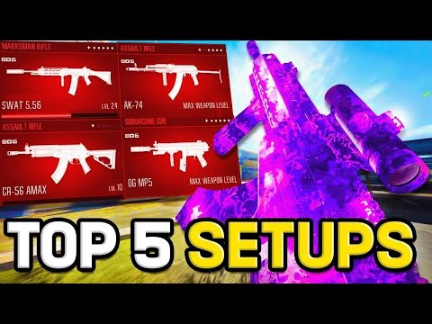 *NEW* BEST TOP 5 LOADOUTS in WARZONE