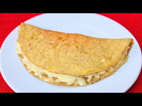 ¡SOLO 3 INGREDIENTES y 5 MINUTOS! Desayuno Delicioso, Fácil y Económico - Sin Trigo y Saludable